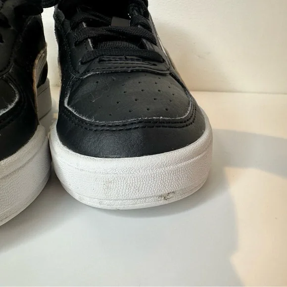 PUMA Unisex-Child Caven Sneaker, Black/White - Picture 14 of 16